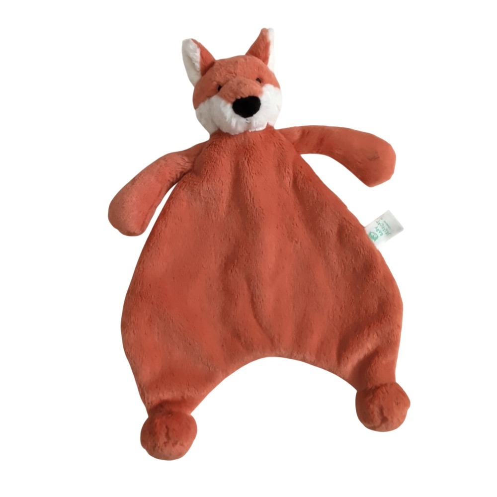 Jellycat Fox Cub Comforter Soother Baby Mini Blanket Orange Plush Soft Toy